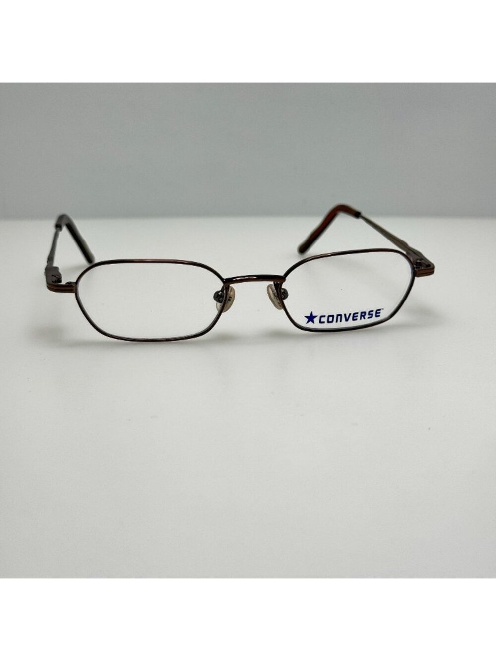 Converse Sprint Brown Eyeglasses Eye Glasses Frames Kids Youth 47-17-130